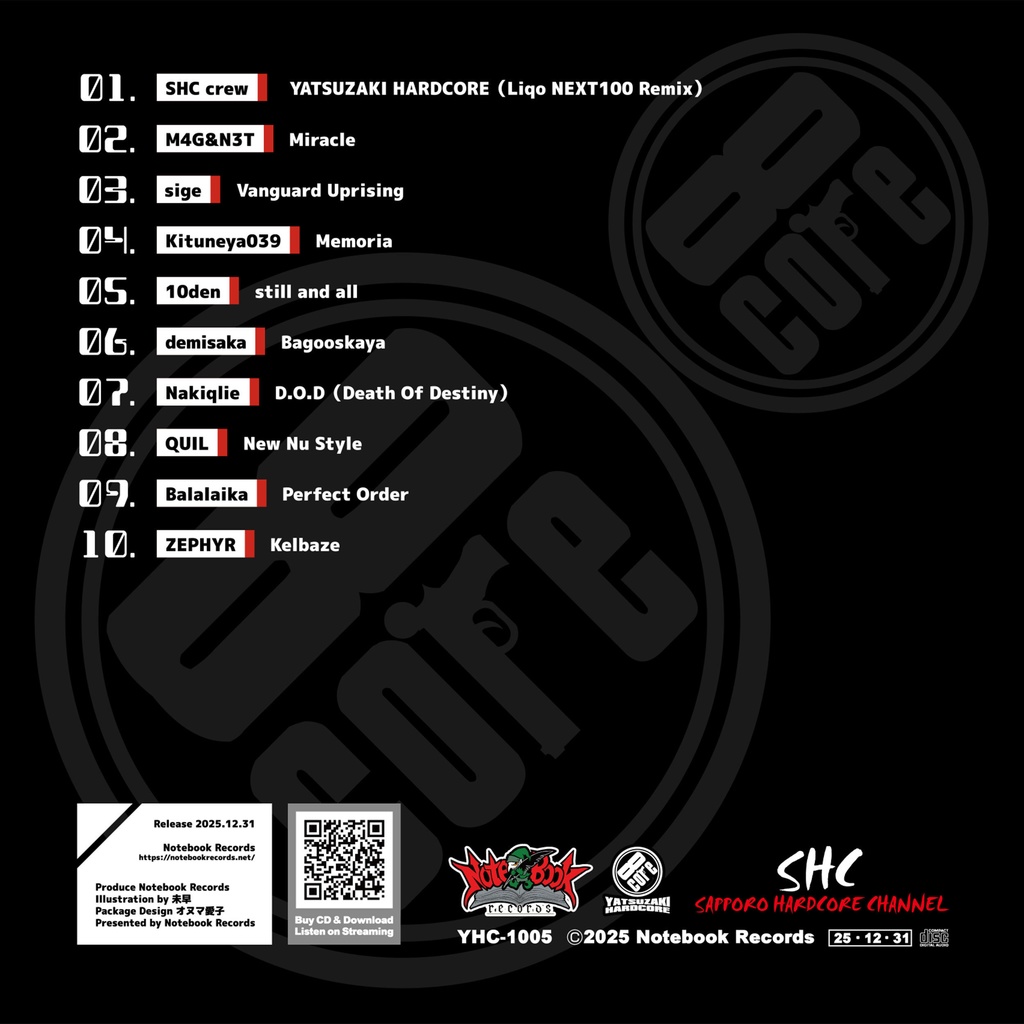 YHC-1005_YATSUZAKI HARDCORE COLLECTION 2025