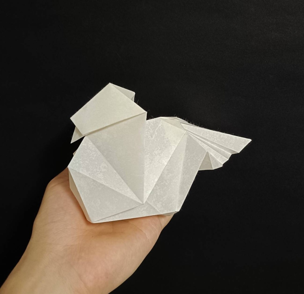 小鳥【折り図】