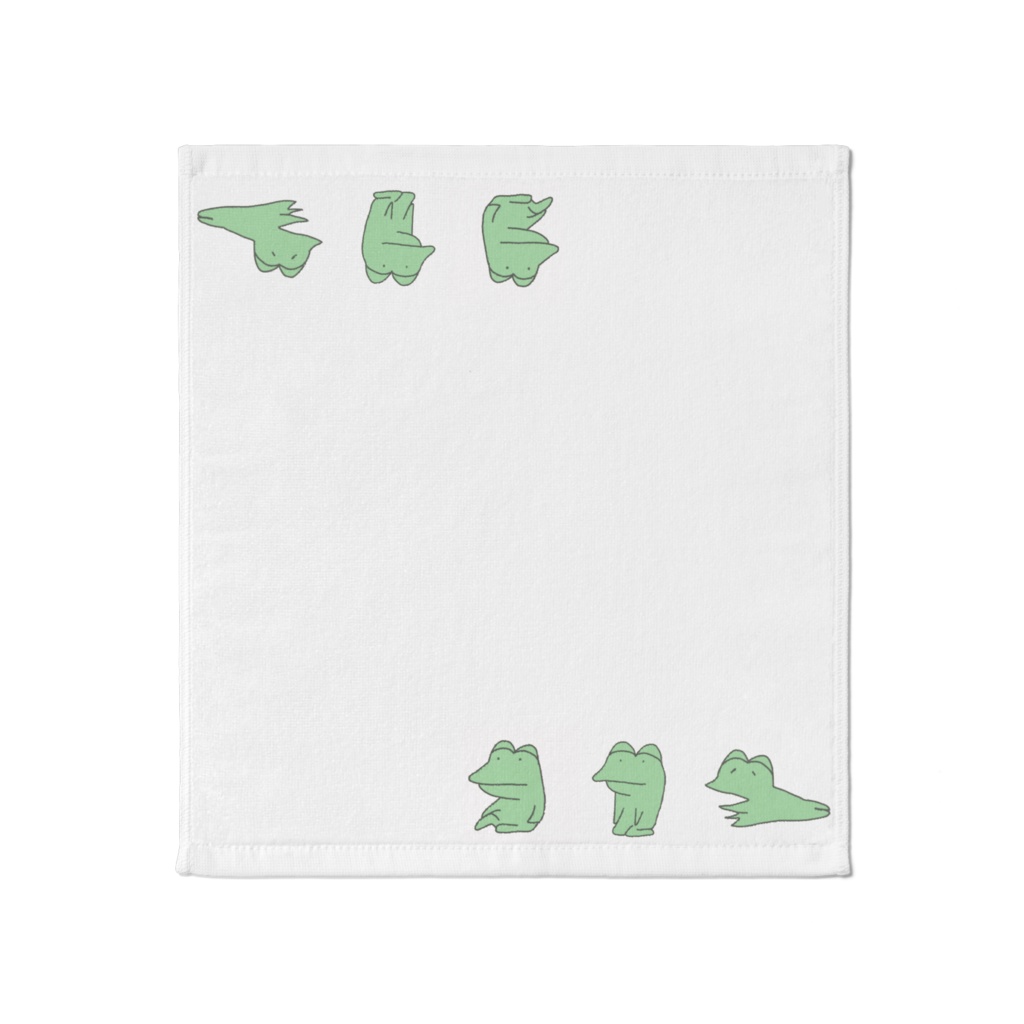 カエルのタオル