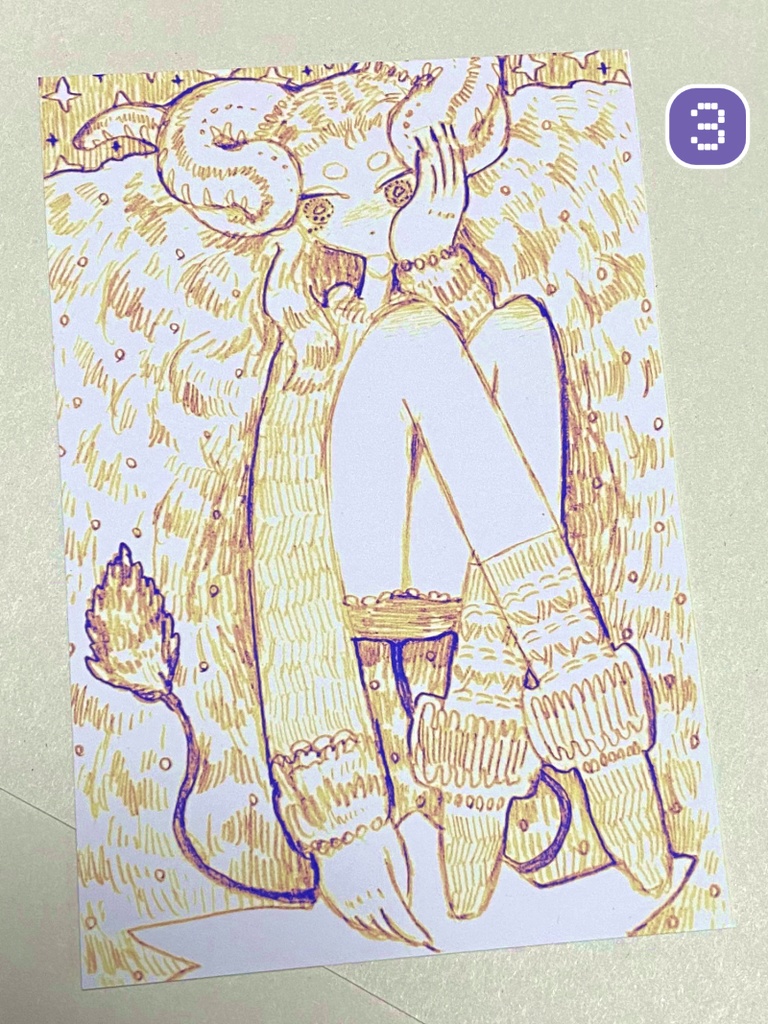 かわいいポストカード