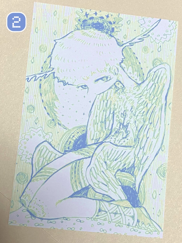 かわいいポストカード