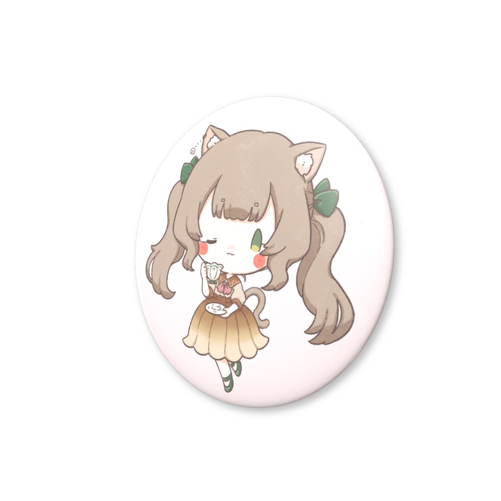 はじめての缶バッジ(ウインク)