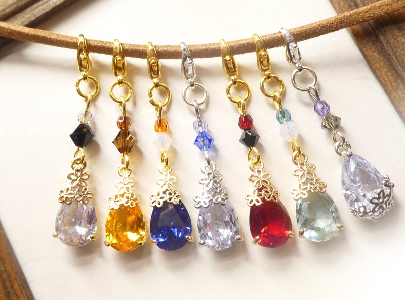 【刀剣男士カラー/マスクチャーム】〈雫に小花〉壱