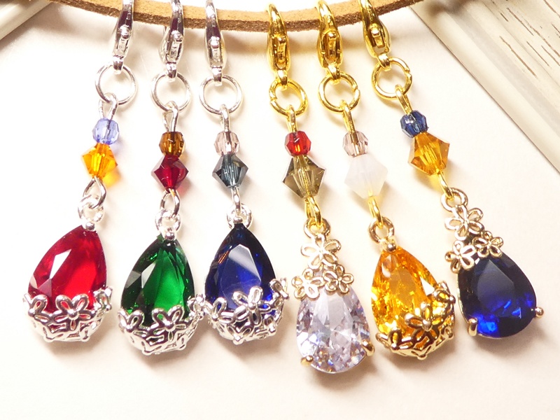 【刀剣男士カラー/マスクチャーム】〈雫に小花〉参