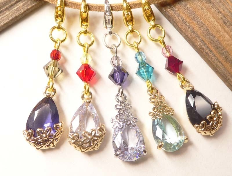 【刀剣男士カラー/マスクチャーム】〈雫に小花〉肆