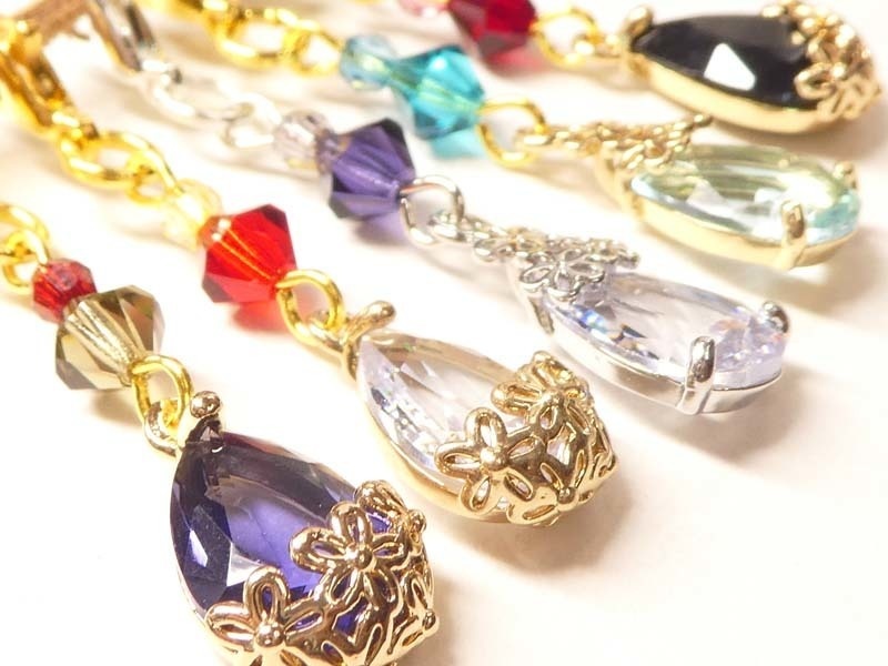 【刀剣男士カラー/マスクチャーム】〈雫に小花〉肆