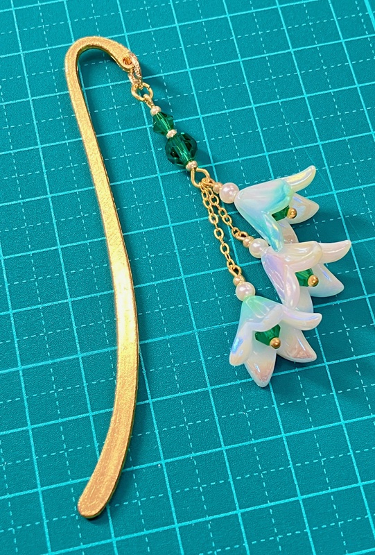 【伯仲イメージ】百合の花のブックマーカー