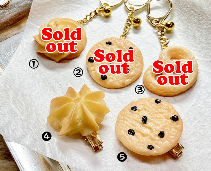 〈一点物〉【Cookie クリップ】