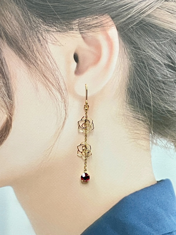 Rose〈薔薇〉イヤリング&ピアス