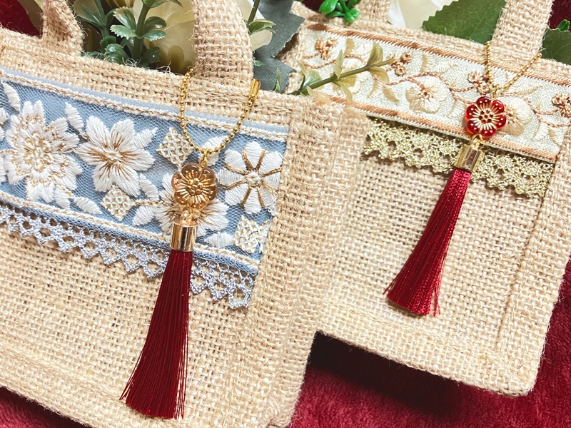 ジュートミニバッグ