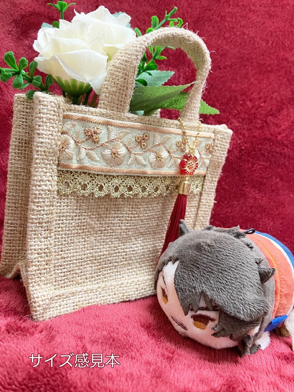 ジュートミニバッグ