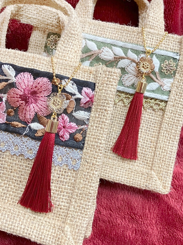 ジュートミニバッグ《追加/一点物》