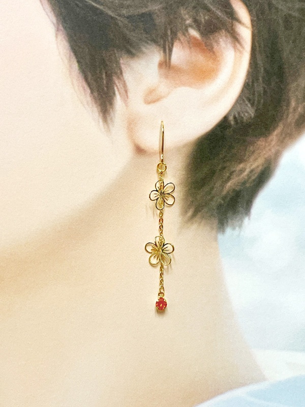 【Baika〈梅花〉】刀剣男士カラー/イヤリング&ピアス