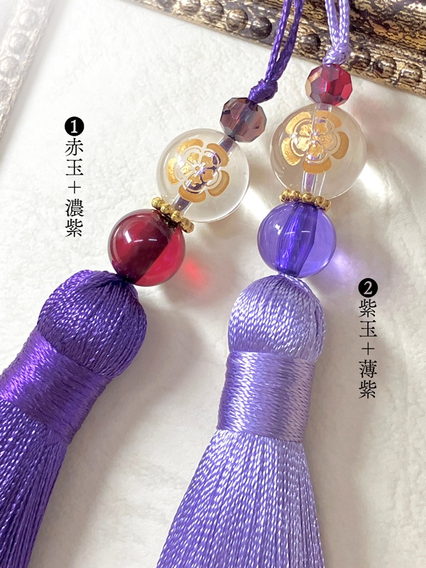 〈数量限定〉織田木瓜水晶 タッセルチャーム
