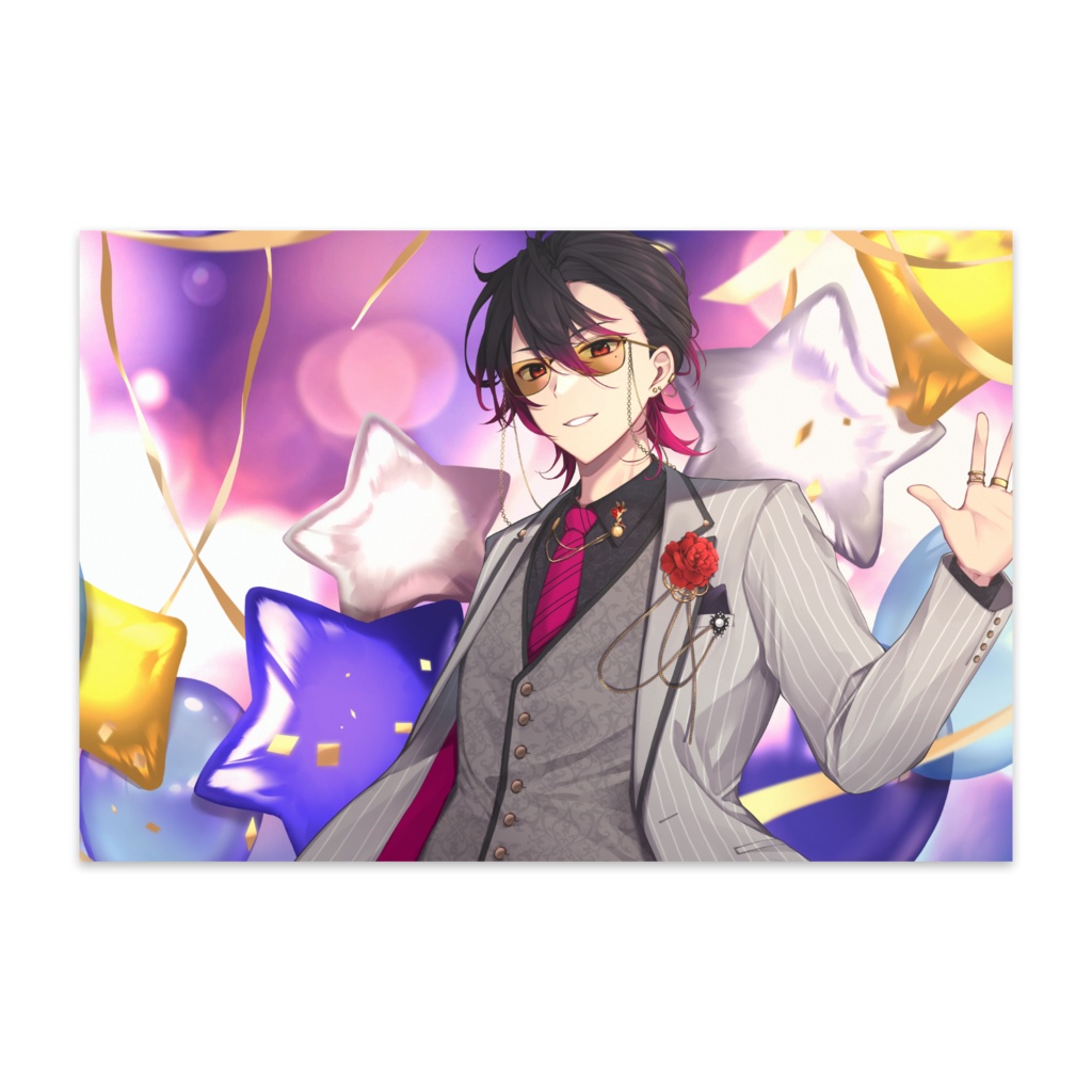 2024 Birthday 凪人ポストカード サングラスver