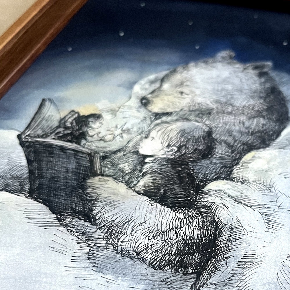 drawing / before going to sleep