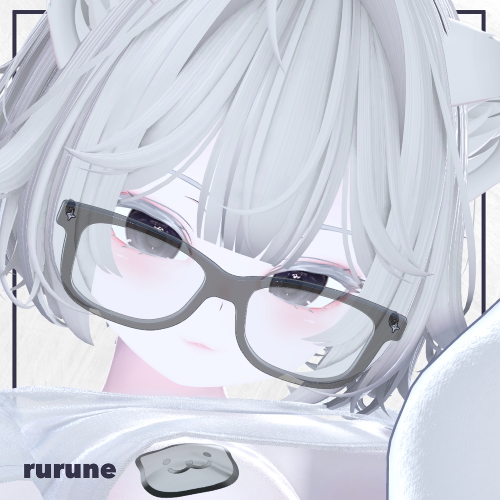 100DL↑ THX🩶 5アバター対応 + 汎用版 # Lucid Frame ⊿