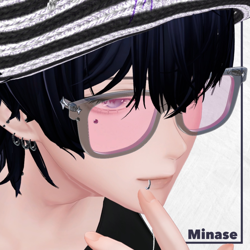 100DL↑ THX🩶 5アバター対応 + 汎用版 # Lucid Frame ⊿