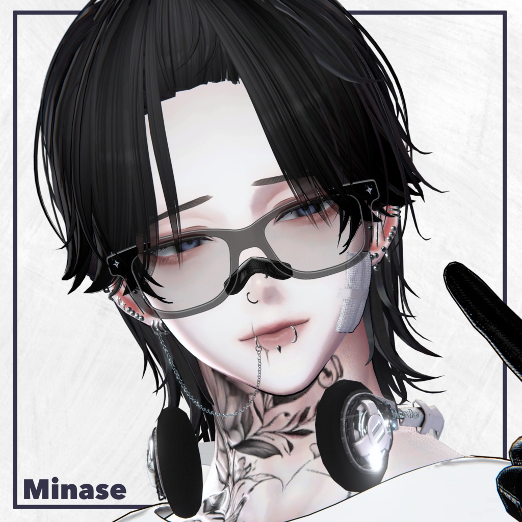 100DL↑ THX🩶 5アバター対応 + 汎用版 # Lucid Frame ⊿