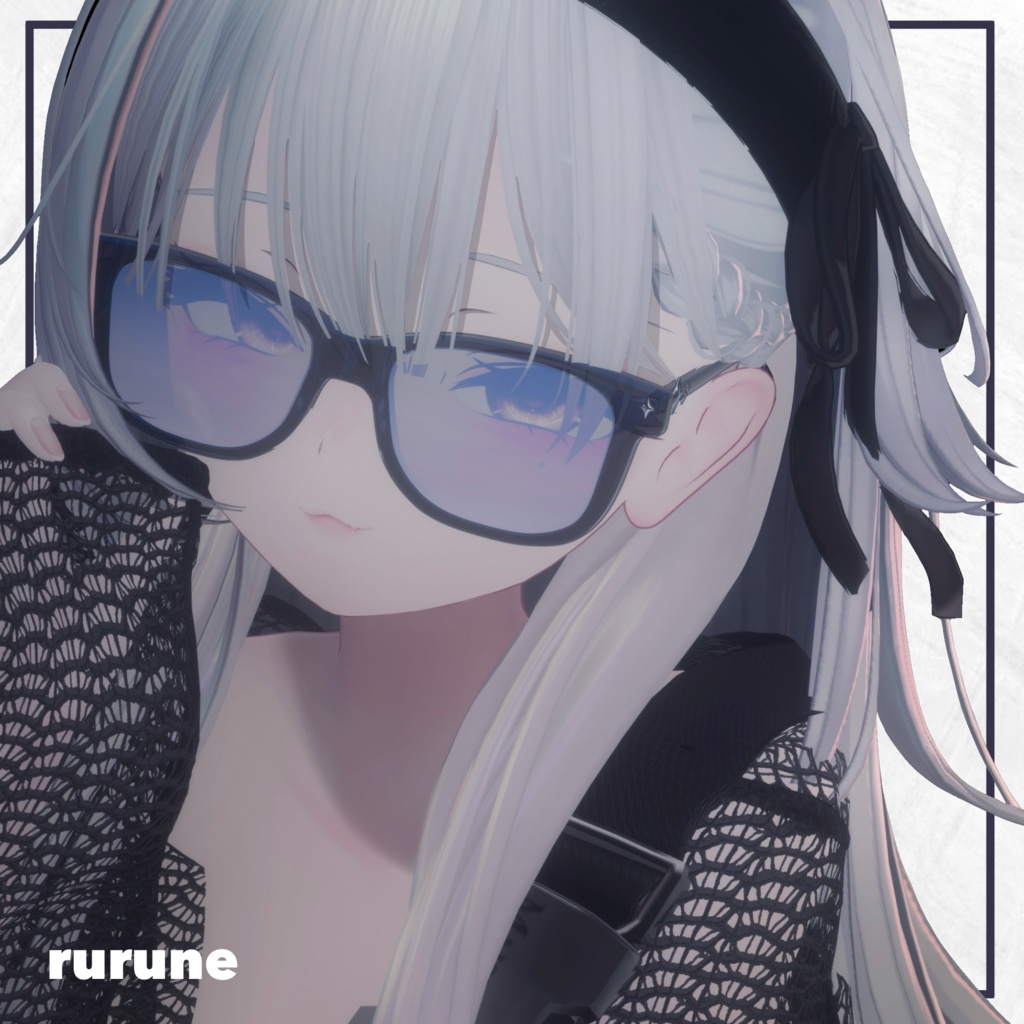 100DL↑ THX🩶 5アバター対応 + 汎用版 # Lucid Frame ⊿