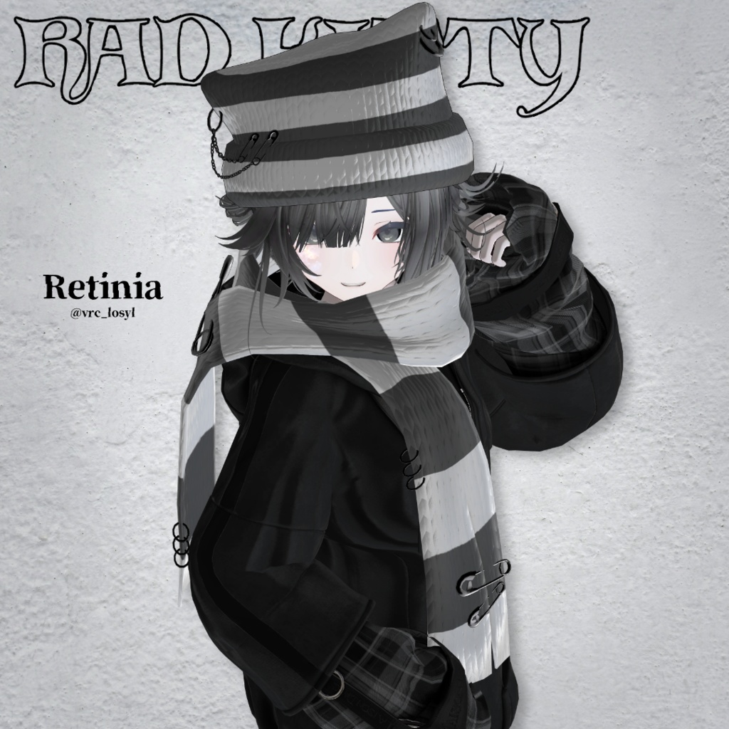 【販売開始記念セール】21アバター対応 # RAD KITTY ⊿