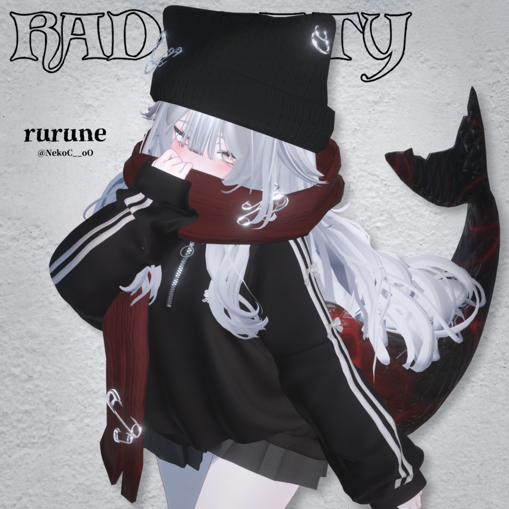 【販売開始記念セール】21アバター対応 # RAD KITTY ⊿