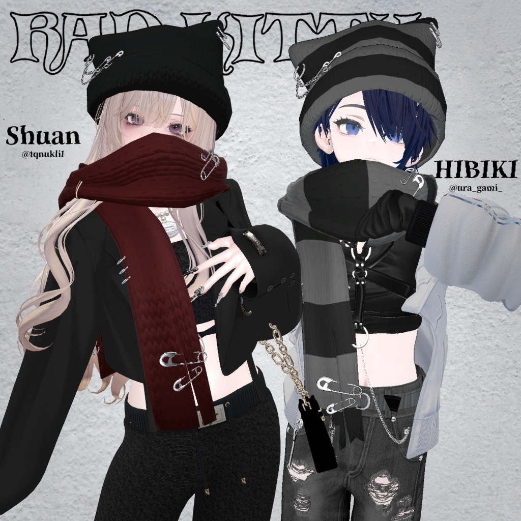 【販売開始記念セール】21アバター対応 # RAD KITTY ⊿