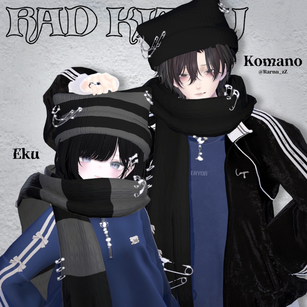 【販売開始記念セール】21アバター対応 # RAD KITTY ⊿