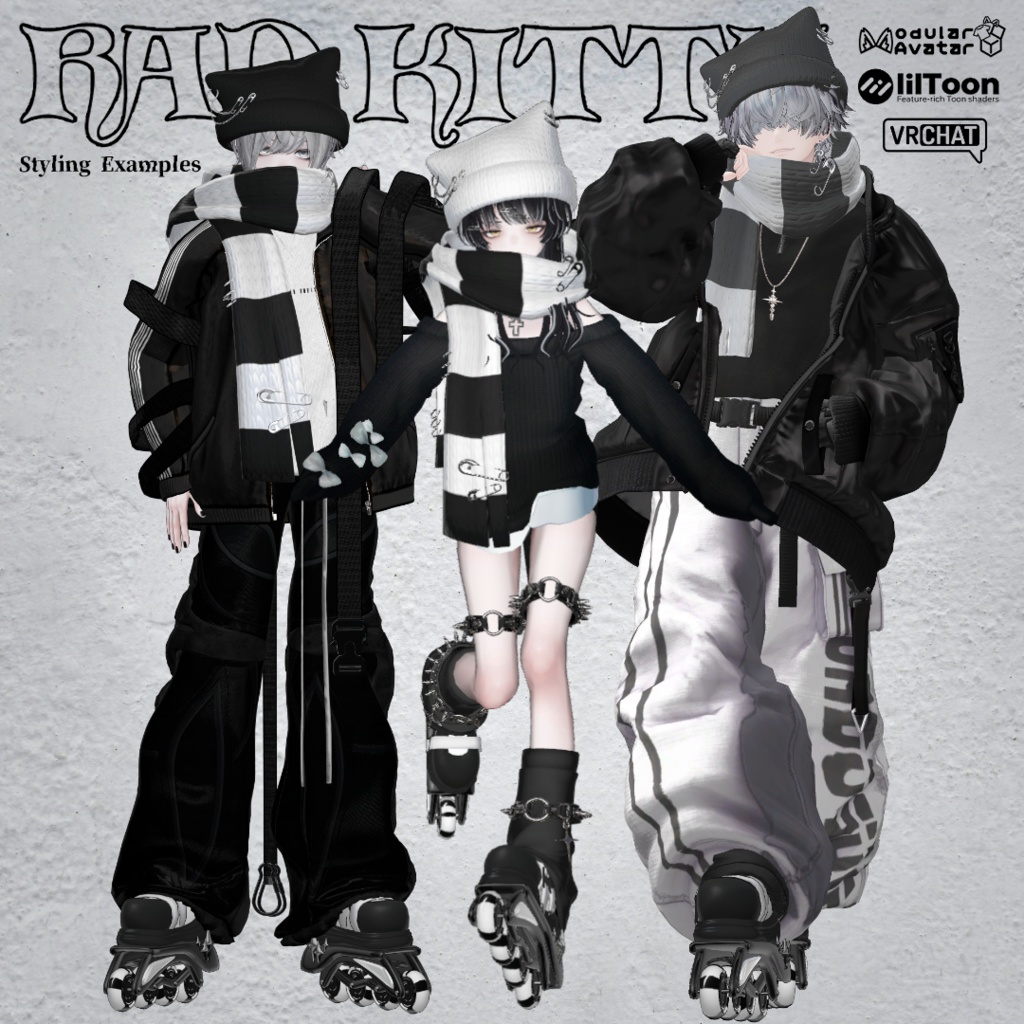 【販売開始記念セール】21アバター対応 # RAD KITTY ⊿