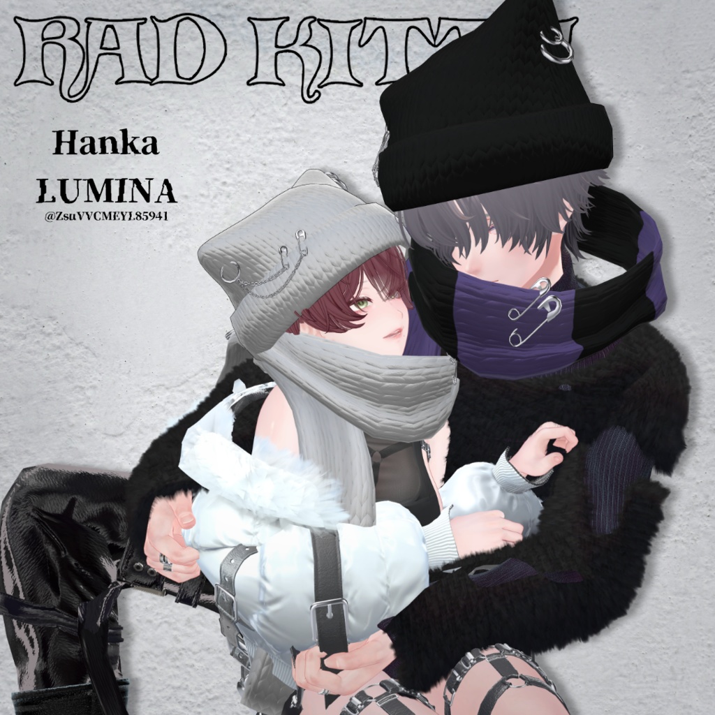 【販売開始記念セール】21アバター対応 # RAD KITTY ⊿