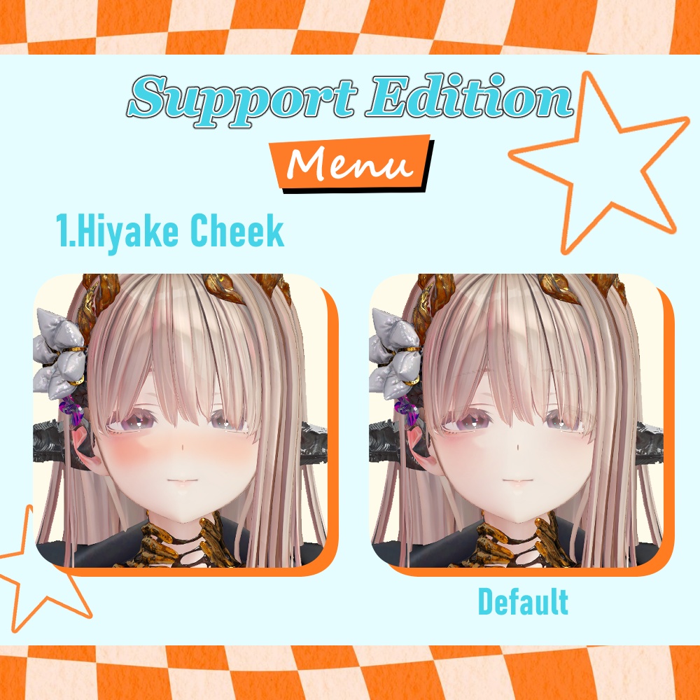 FREE # DINER FACE STICKER for Midaris ⊿