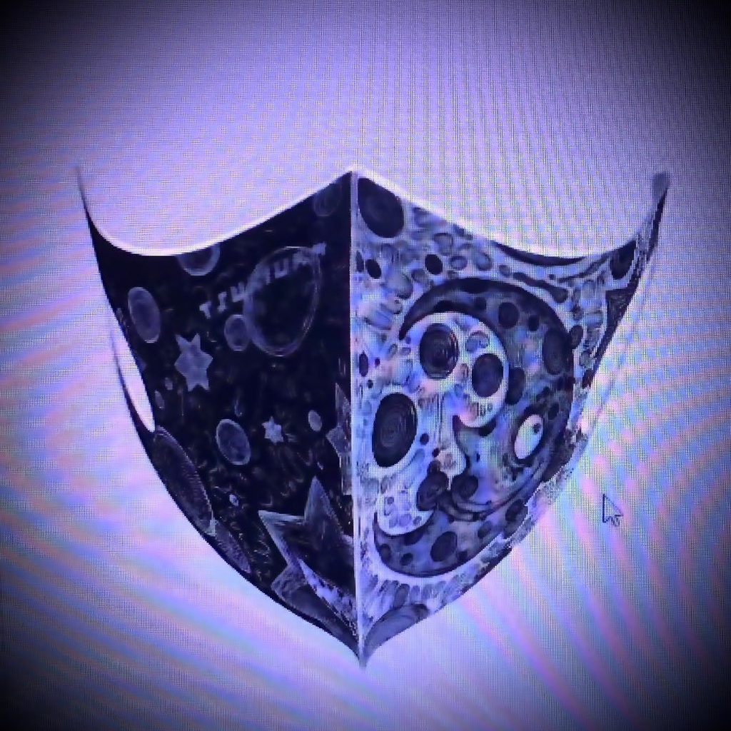 『月の裏の秘密マスク』