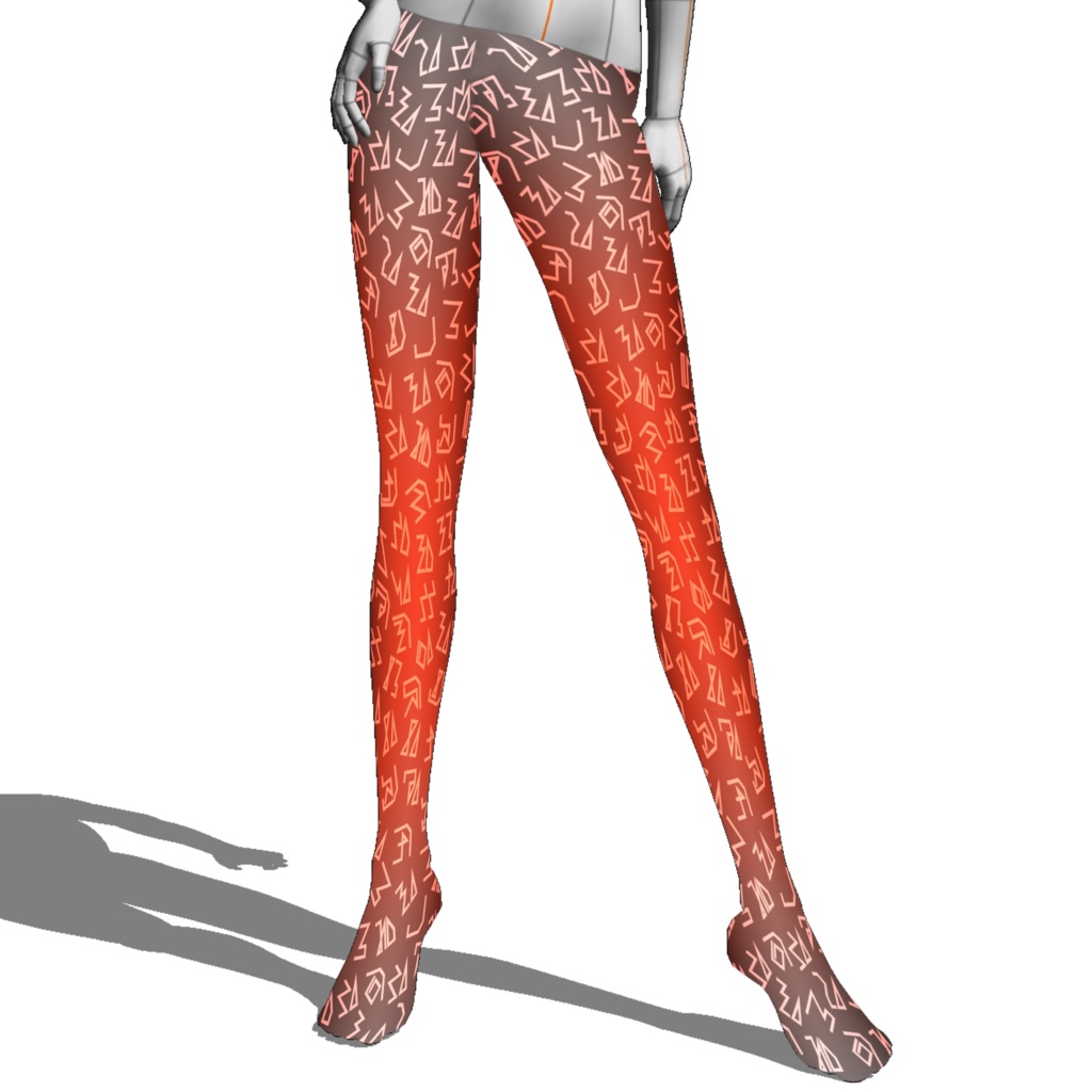 闇人文字タイツブラシ