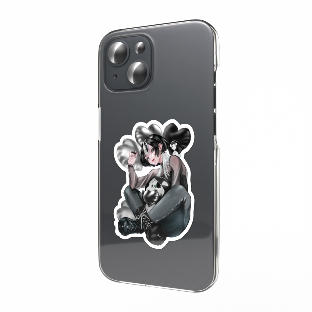 活動2周年イラストステッカー