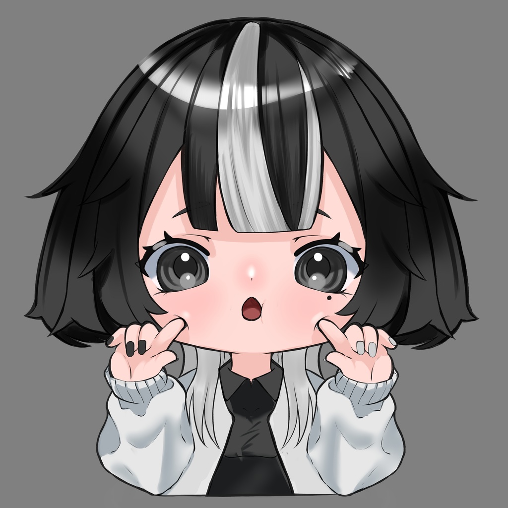 灰ちゃん缶バッジVer.2