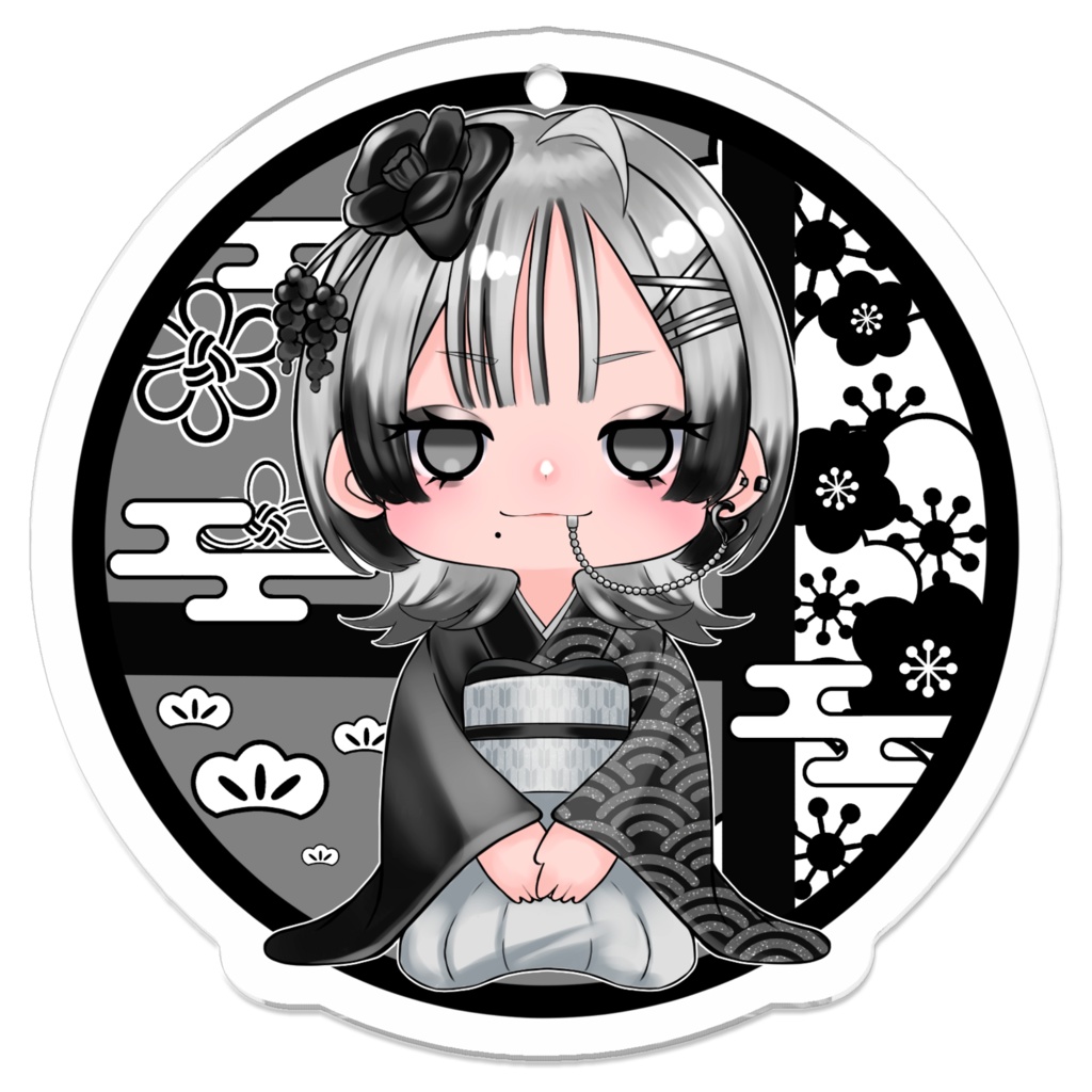 【新年】仄ちゃんアクリルキーホルダー(2026ver.)