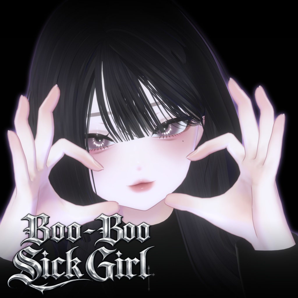 Shinra|Makeup Texture|𝒃𝒐𝒐-𝒃𝒐𝒐 𝑺𝒊𝒄𝒌 𝑮𝒊𝒓𝒍 𝒎𝒂𝒌𝒆【傷あり/傷なしメイクテクスチャ・ばんそうこうメッシュ付き】