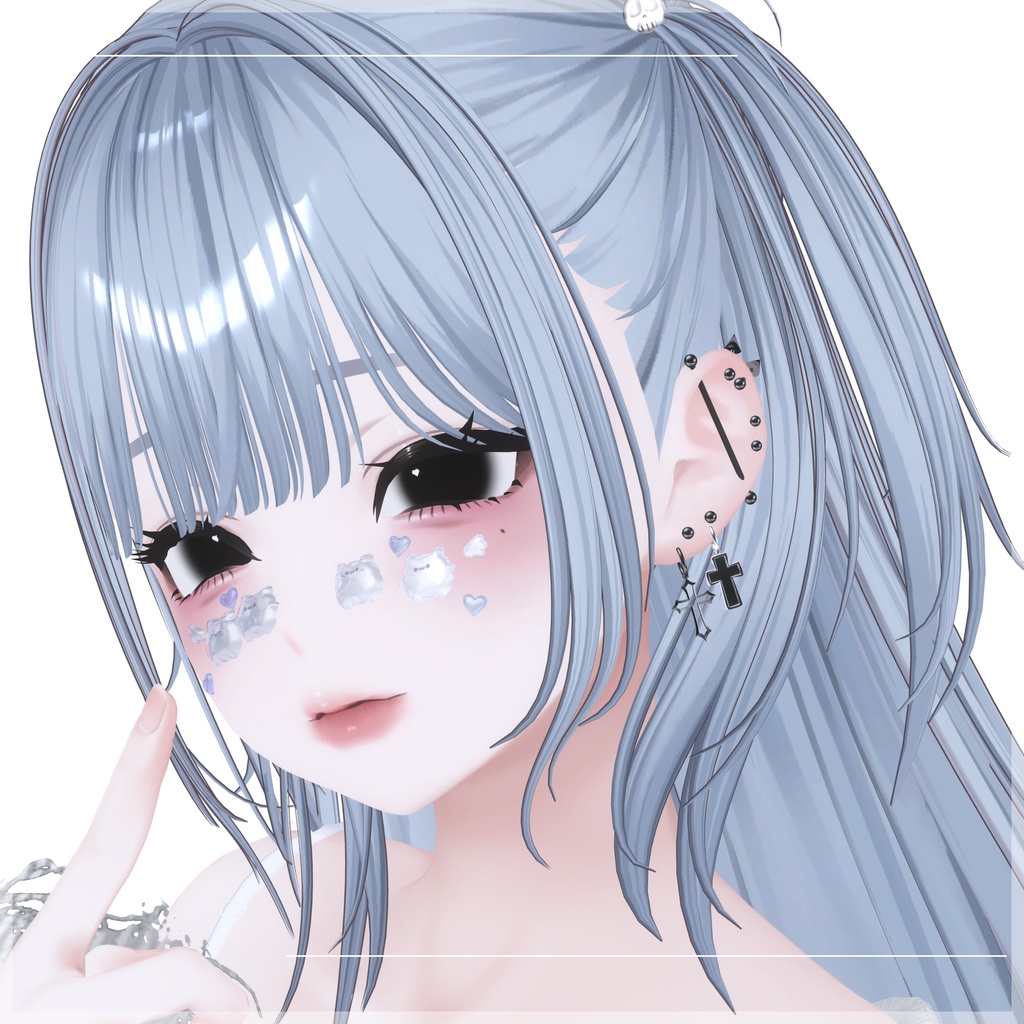 【VRC想定】ぷっくりデコシール / Puffy Deco Sticker