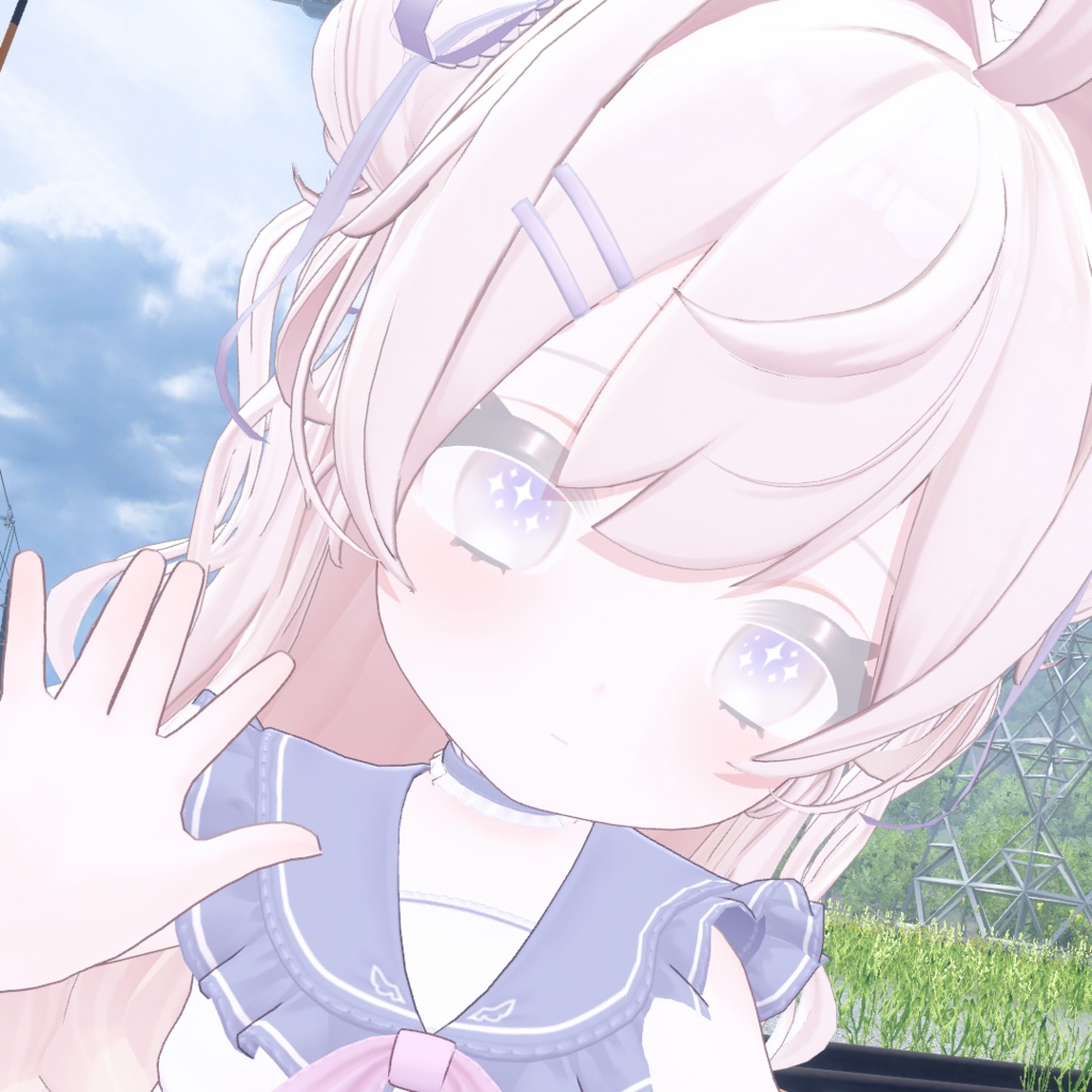 【ぽわり / powari】Starwell メイク&アイテクスチャ+Emissionマスク Make up + Eye Texture