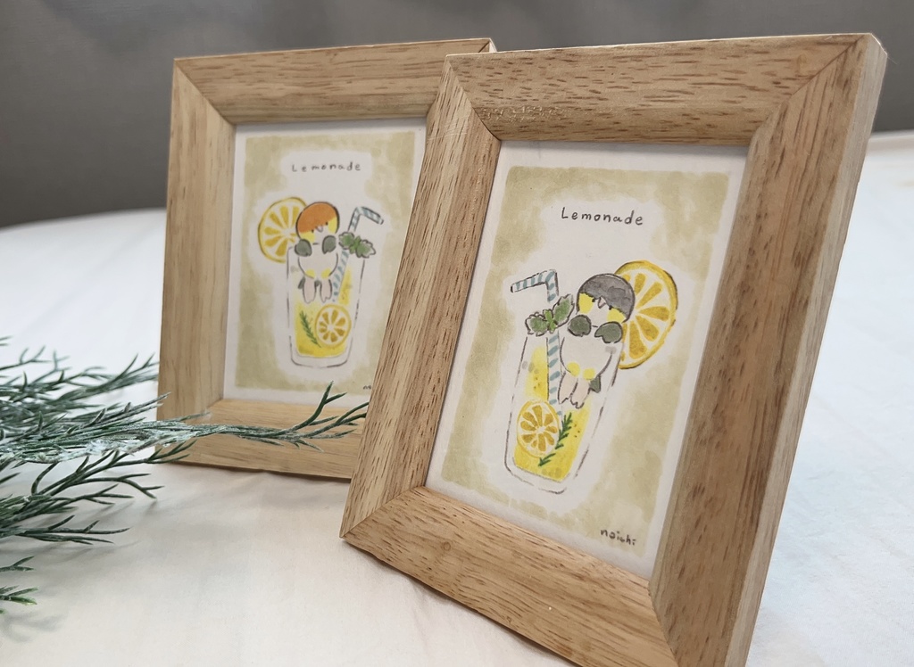 Mサイズ原画(シロハラレモネード)