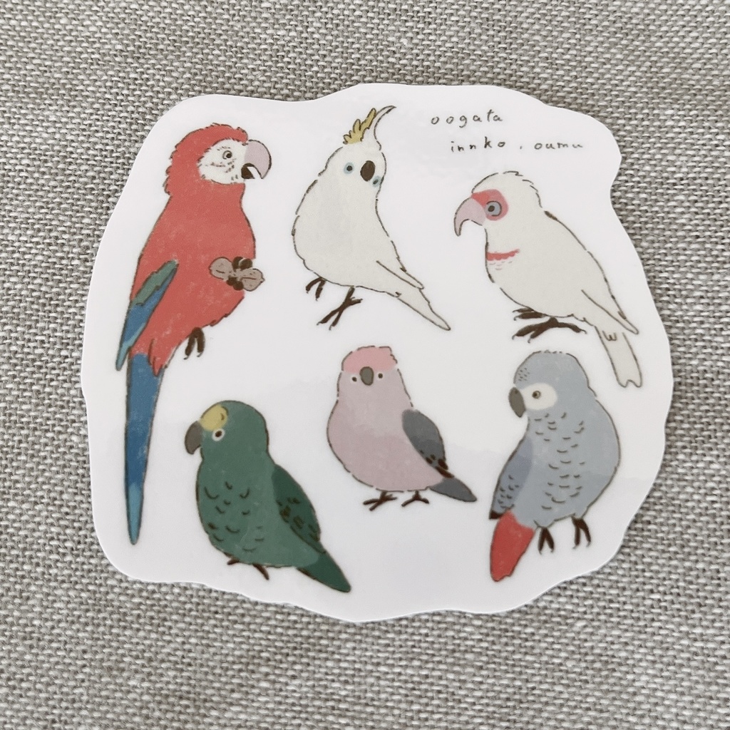 わちゃわちゃステッカー