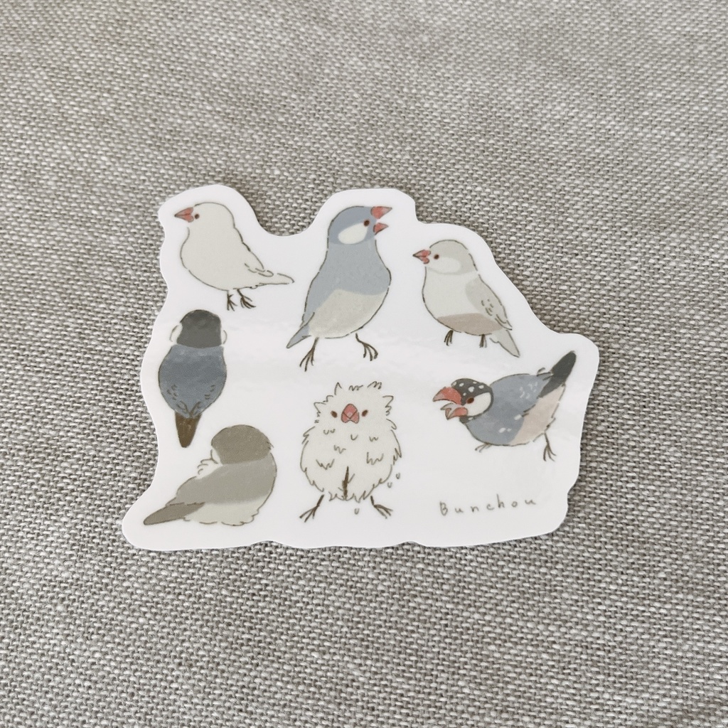 わちゃわちゃステッカー