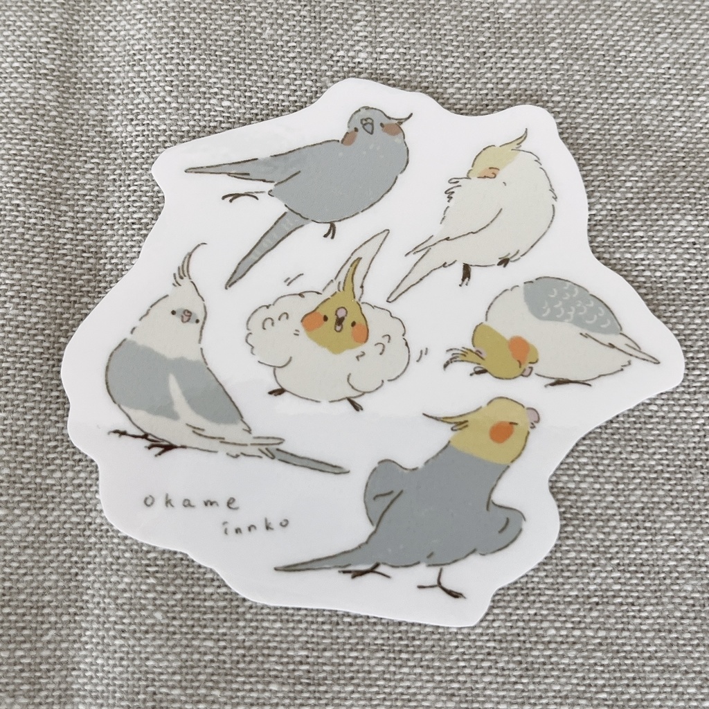 わちゃわちゃステッカー