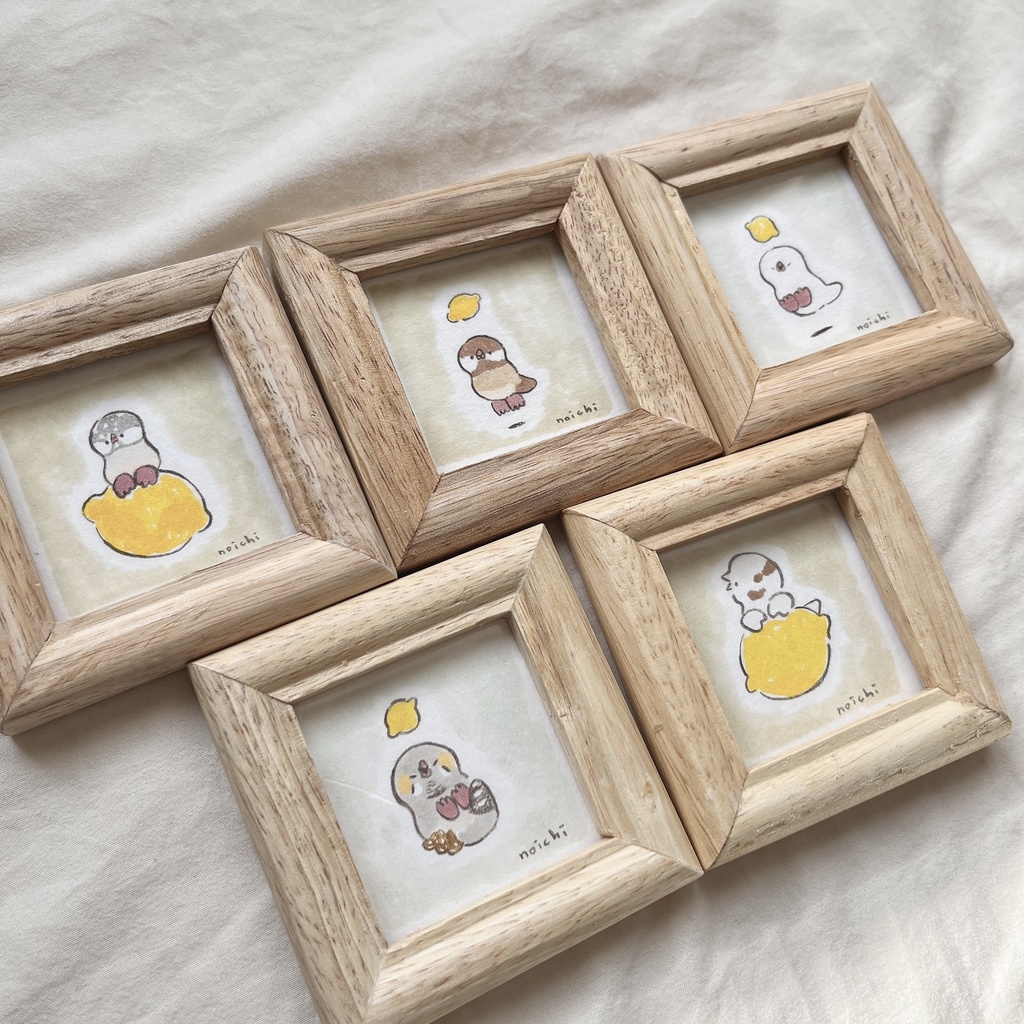 ミニ原画 フィンチ