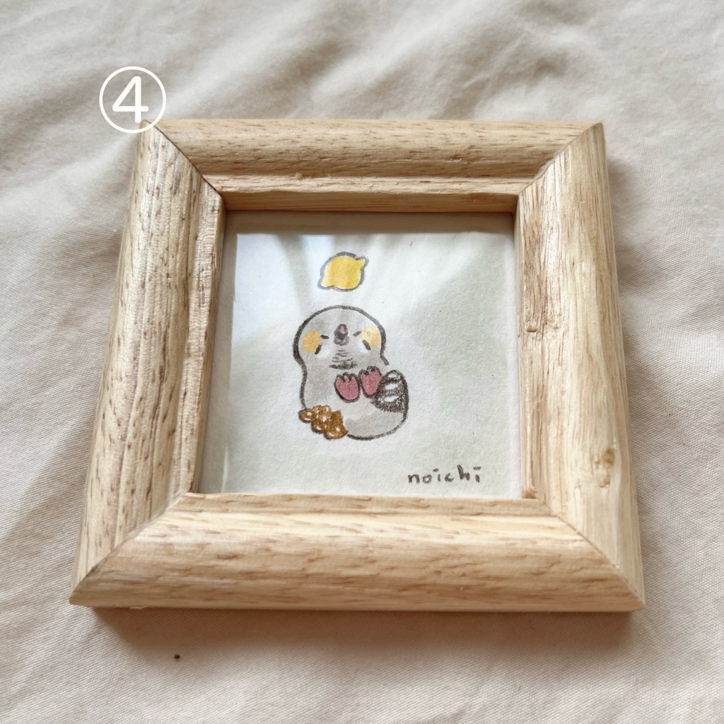 ミニ原画 フィンチ