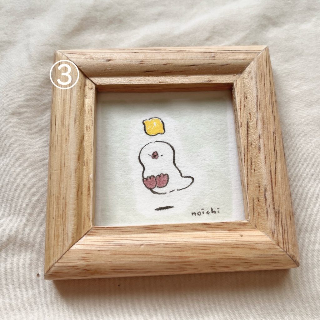 ミニ原画 フィンチ