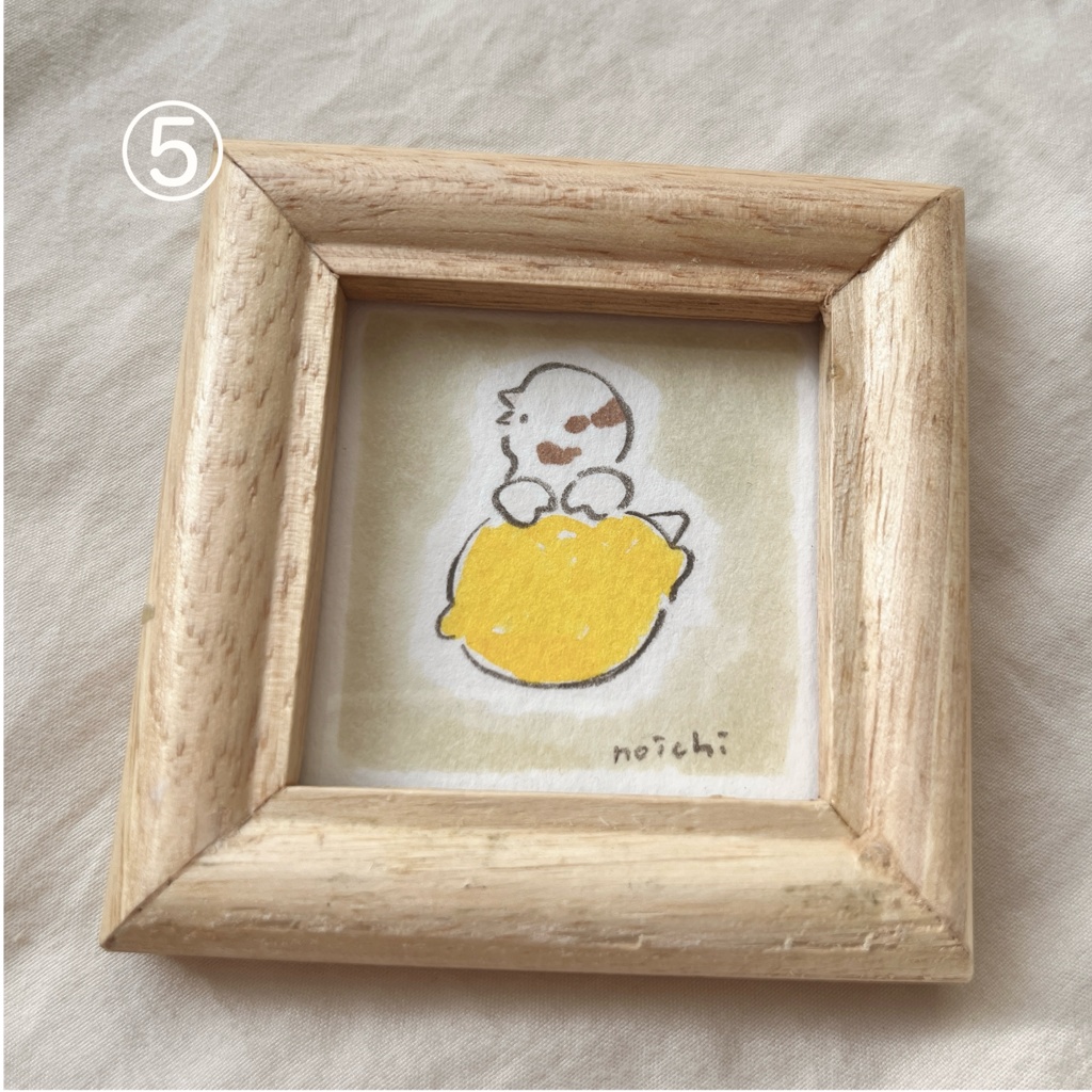 ミニ原画 フィンチ