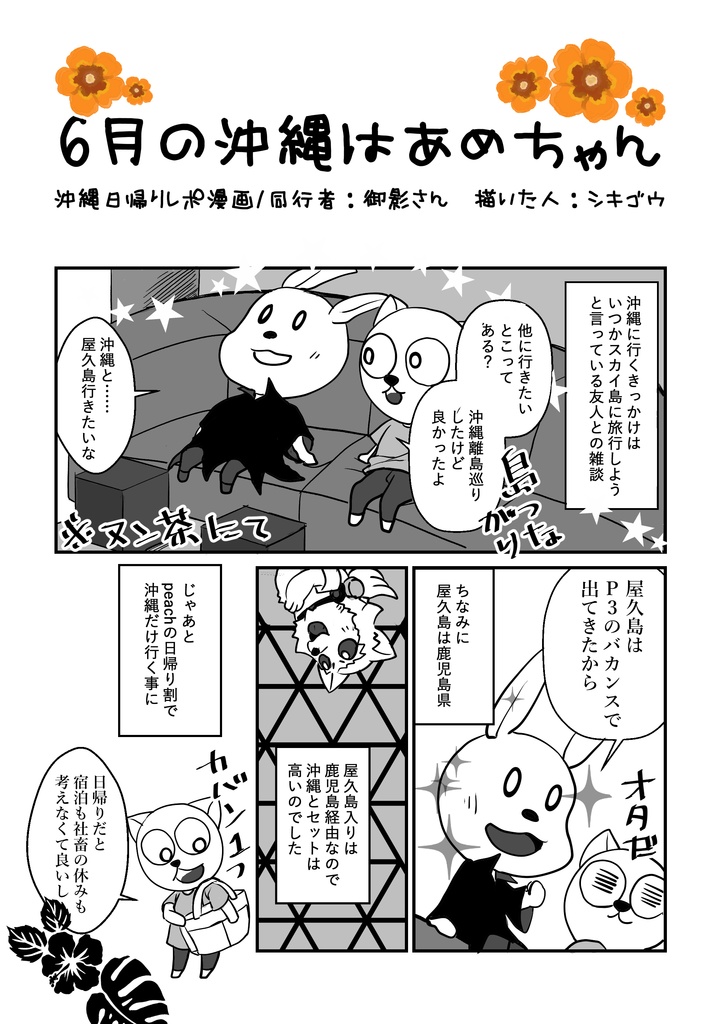 ピーチ０泊弾丸チケットで沖縄