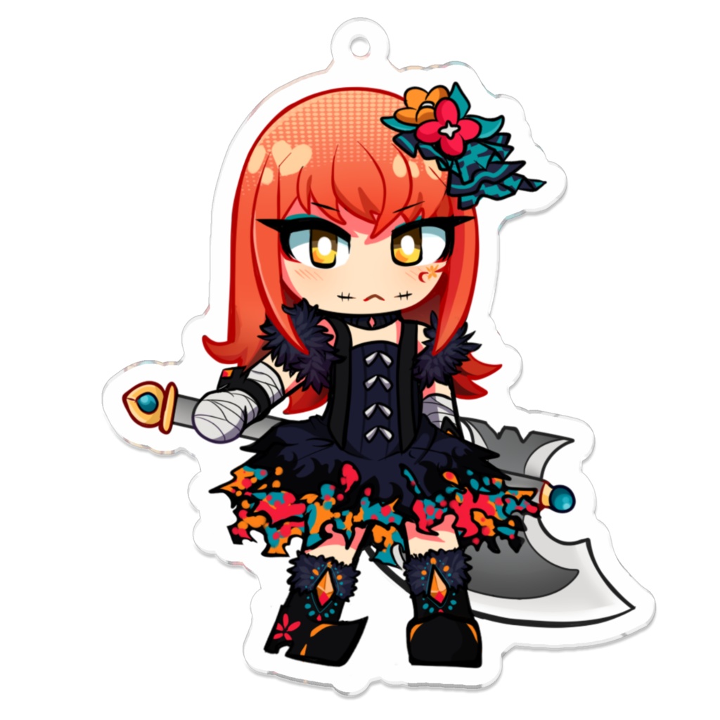 パネトネ アクリルキーチェーン