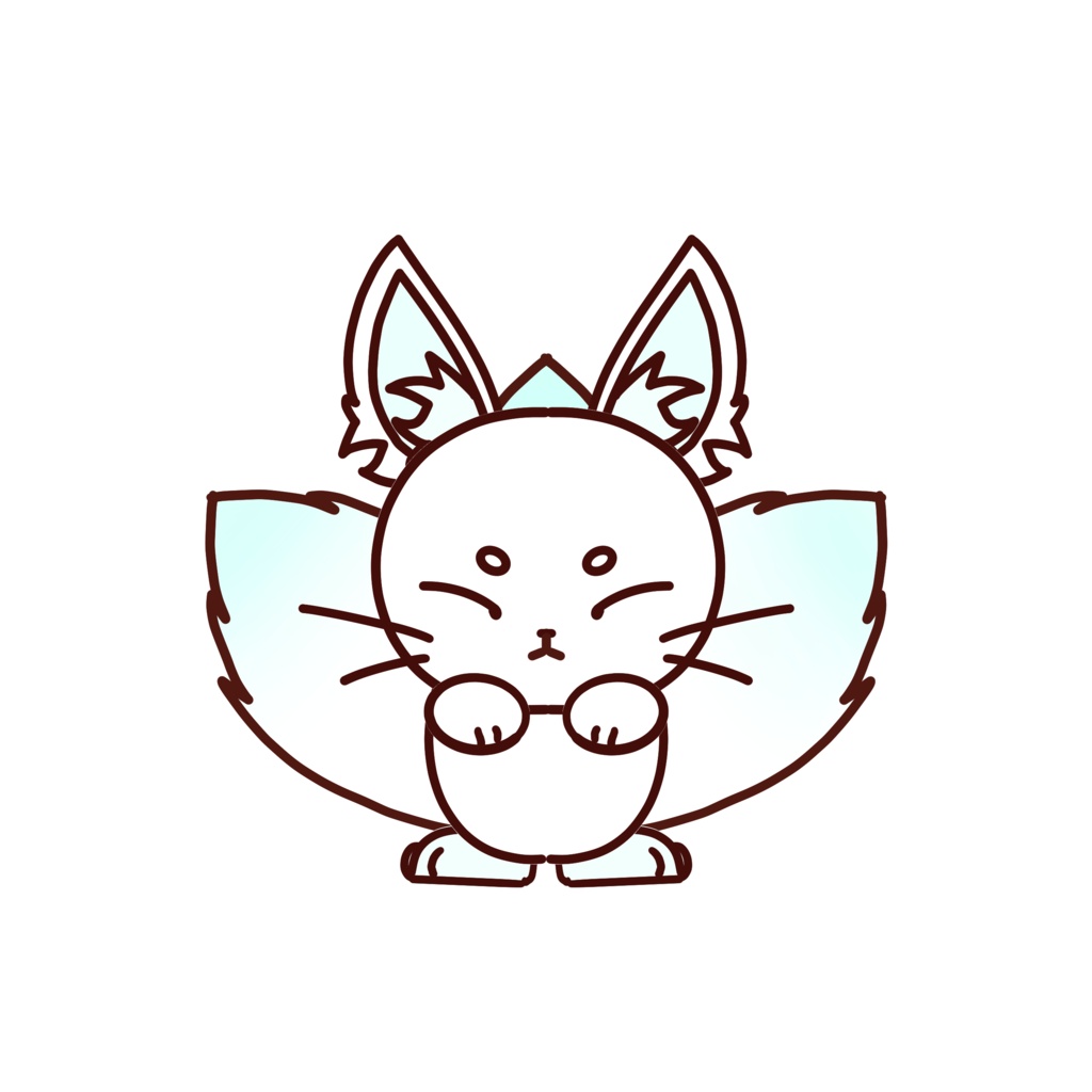 【Live2D】小動物 妖狐全身